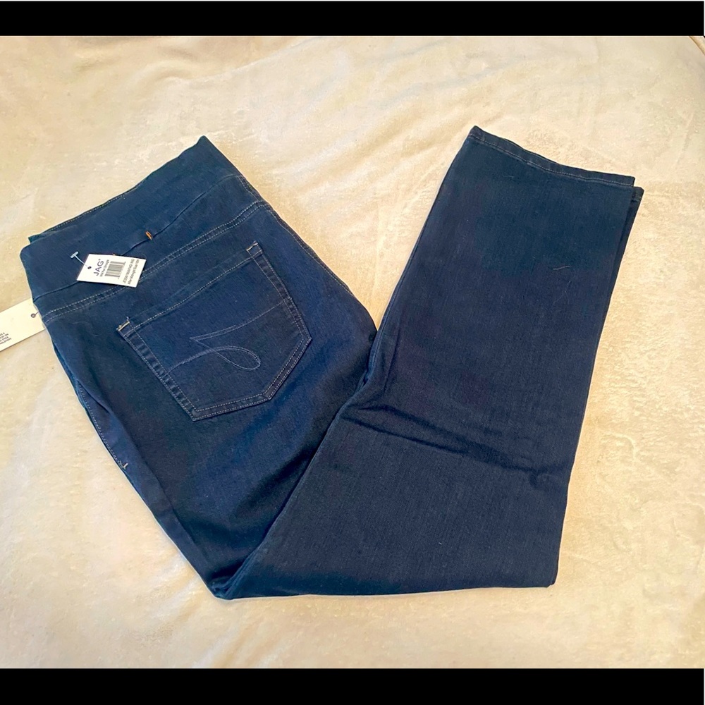 Jag High rise Straight Leg Jeans, Size 18W